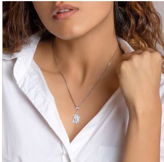 Silver Shiva Pendant