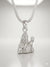 Divine Silver Shiva Pendant with Chain